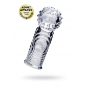 Прозрачная рельефная насадка на палец Ricol - 8 см. - A-toys в Орске Прозрачная рельефная насадка на палец Ricol - 8 см. - A-toys