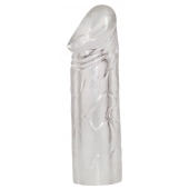 Удлиняющая насадка на пенис Mega Dick Sleeve Transparent - Orion - в Орске купить с доставкой