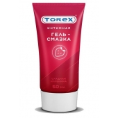 Смазка на водной основе TOREX  Сладкая клубника  - 50 мл. - Torex - купить с доставкой в Орске