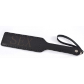 Черная гладкая шлепалка SEX - 35 см. - Sitabella - купить с доставкой в Орске