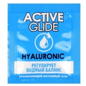 Лубрикант на водной основе Active Glide с гиалуроновой кислотой - 3 гр. - Биоритм - купить с доставкой в Орске