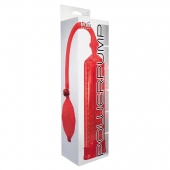 Красная вакуумная помпа Power Pump Red - Toy Joy - в Орске купить с доставкой