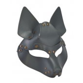 Серая маска Wolf с клепками - Sitabella - купить с доставкой в Орске