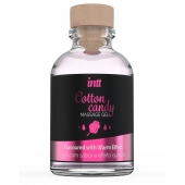 Массажный гель с согревающим эффектом Cotton Candy - 30 мл. - INTT - купить с доставкой в Орске