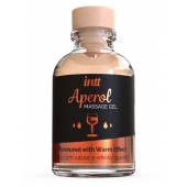 Массажный гель с согревающим эффектом Aperol - 30 мл. - INTT - купить с доставкой в Орске