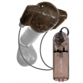 Дымчатый вибростимулятор головки пениса Dual Vibrating Head Teaser - Pipedream - в Орске купить с доставкой