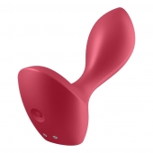 Красный вибромассажёр простаты Satisfyer Backdoor Lover - 14 см. - Satisfyer - в Орске купить с доставкой