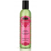 Массажное масло Naturals Strawberry Dreams с ароматом клубники - 236 мл. - Kama Sutra - купить с доставкой в Орске