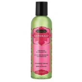 Массажное масло Naturals Strawberry Dreams с ароматом клубники - 59 мл. - Kama Sutra - купить с доставкой в Орске