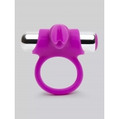 Лиловое виброкольцо с пультом ДУ Remote Control Cock Ring - Happy Rabbit - в Орске купить с доставкой