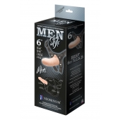 Пустотелый фаллопротез MEN STYLE - 17,5 см. - LOVETOY (А-Полимер) - купить с доставкой в Орске