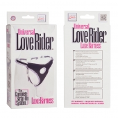 Трусы для страпона с универсальным креплением Universal Love Rider Luxe Harness - California Exotic Novelties - купить с доставкой в Орске