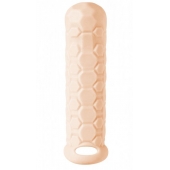 Телесный фаллоудлинитель Homme Long - 15,5 см. - Lola Games - в Орске купить с доставкой