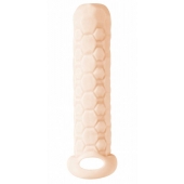 Телесный фаллоудлинитель Homme Long - 13,5 см. - Lola Games - в Орске купить с доставкой