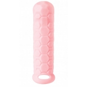 Розовый фаллоудлинитель Homme Long - 15,5 см. - Lola Games - в Орске купить с доставкой