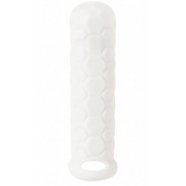 Белый фаллоудлинитель Homme Long - 15,5 см. - Lola Games - в Орске купить с доставкой