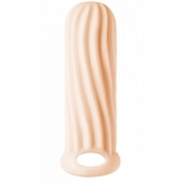 Телесный фаллоудлинитель Homme Wide - 13 см. - Lola Games - в Орске купить с доставкой