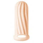 Телесный фаллоудлинитель Homme Wide - 11 см. - Lola Games - в Орске купить с доставкой