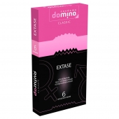 Презервативы с точками и рёбрышками DOMINO Classic Extase - 6 шт. - Domino - купить с доставкой в Орске