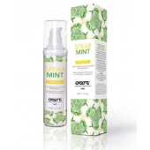 Разогревающее массажное масло Gourmet Spearmint Organic с органическими ингредиентами - 50 мл. - Exsens - купить с доставкой в Орске