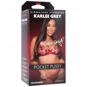 Мастурбатор-вагина Karlee Grey ULTRASKYN Pocket Pussy - Doc Johnson - в Орске купить с доставкой
