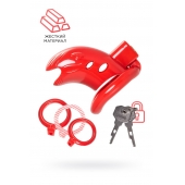 Красный мужской пояс верности из пластика - ToyFa - купить с доставкой в Орске