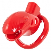 Красный мужской пояс верности из пластика - ToyFa - купить с доставкой в Орске