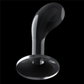 Прозрачный стимулятор простаты Flawless Clear Prostate Plug - 15 см. - Lovetoy - в Орске купить с доставкой