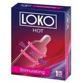 Стимулирующая насадка на пенис LOKO HOT с возбуждающим эффектом - Sitabella - в Орске купить с доставкой