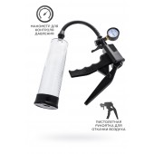 Прозрачная механическая помпа для пениса Viggo - Sexus - в Орске купить с доставкой