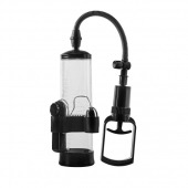 Прозрачная вакуумная помпа с вибрацией Vibrating Penis Pump - Dream Toys - в Орске купить с доставкой