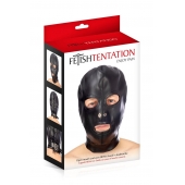 Маска-шлем с прорезями для глаз и рта - Fetish Tentation - купить с доставкой в Орске