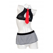 Надувная секс-кукла с реалистичной головой в костюме учительницы - ToyFa - в Орске купить с доставкой