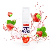 Гель-смазка Tutti-frutti с земляничным вкусом - 30 гр. - Биоритм - купить с доставкой в Орске