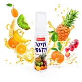 Гель-смазка Tutti-frutti со вкусом тропических фруктов - 30 гр. - Биоритм - купить с доставкой в Орске