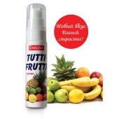 Гель-смазка Tutti-frutti со вкусом тропических фруктов - 30 гр. - Биоритм - купить с доставкой в Орске