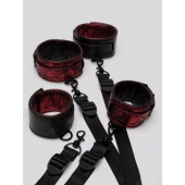 Изысканный набор фиксаций на кровати Reversible Under Mattress Restraint Set - Fifty Shades of Grey - купить с доставкой в Орске