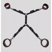 Изысканный набор фиксаций на кровати Reversible Under Mattress Restraint Set - Fifty Shades of Grey - купить с доставкой в Орске