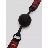 Кляп-шар на двусторонних ремешках Reversible Silicone Ball Gag - Fifty Shades of Grey - купить с доставкой в Орске