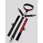 Ошейник с наручниками Reversible Faux Leather Collar and Wrist - Fifty Shades of Grey - купить с доставкой в Орске