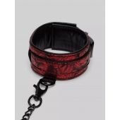 Красно-черные оковы Reversible Faux Leather Ankle Cuffs - Fifty Shades of Grey - купить с доставкой в Орске