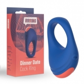 Синее эрекционное кольцо RRRING Dinner Date Cock Ring - FeelzToys - в Орске купить с доставкой