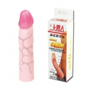 Удлиняющая насадка на пенис Deep Love - 21,5 см. - Baile - в Орске купить с доставкой