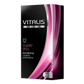 Ультратонкие презервативы VITALIS PREMIUM super thin - 12 шт. - Vitalis - купить с доставкой в Орске