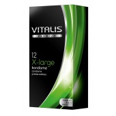 Презервативы увеличенного размера VITALIS PREMIUM x-large - 12 шт. - Vitalis - купить с доставкой в Орске