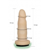 Телесная насадка Harness - 13,3 см. - LOVETOY (А-Полимер) - купить с доставкой в Орске