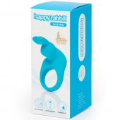 Голубое эрекционное виброкольцо Happy Rabbit Rechargeable Rabbit Cock Ring - Happy Rabbit - в Орске купить с доставкой