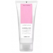 Смазка на водной основе Mixgliss Sweet с ароматом бабл-гам - 70 мл. - Mixgliss - купить с доставкой в Орске