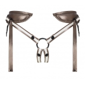 Бронзовый пояс для насадок Desirous Harness - Strap-on-me - купить с доставкой в Орске