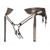 Бронзовый пояс для насадок Desirous Harness - Strap-on-me - купить с доставкой в Орске